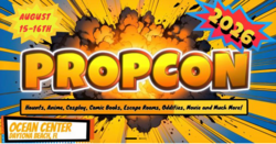 The PropCon logo - Daytona Beach, FL, USA anime convention